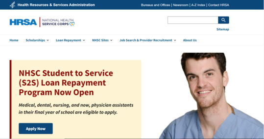 NHSC Website Redesign