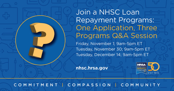 NHSC Loan Repayment Q&A Session