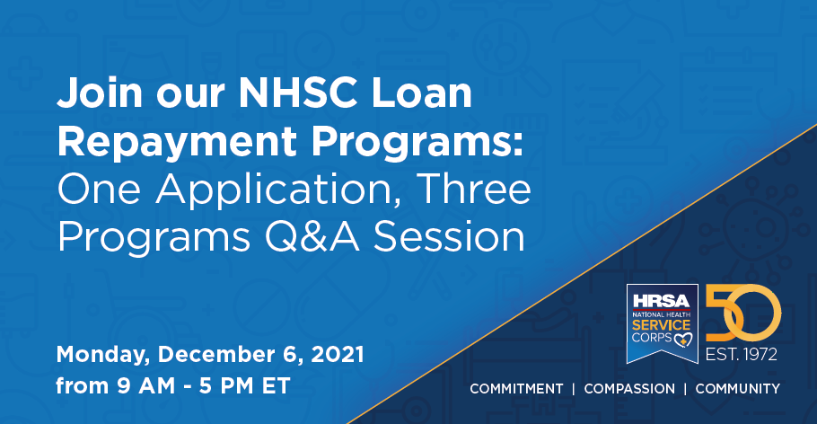 NHSC Q&A Session December 6