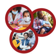 three images in a circle