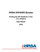 2020 Ending the HIV Epidemic in the U.S. Initiative (EHE) Data Report cover