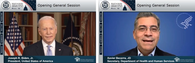 NACHC Screenshot - Biden and Becerra
