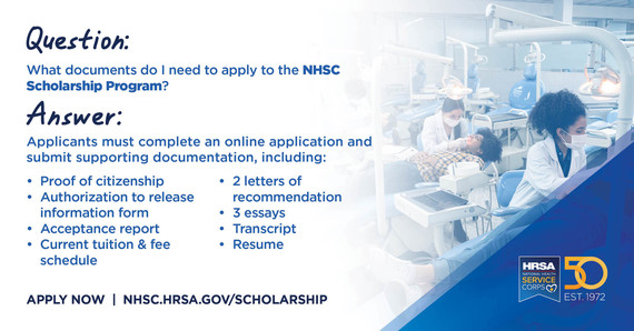 NHSC Scholarship Documents