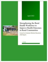 rural health workforce report cover