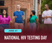 HIV testing day awareness graphic