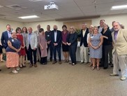 HRSA Administrator Carole Johnson and U.S. Senator Bernie Sanders visiting HRSA-funded Gifford Health Care in Randolph, Vermont