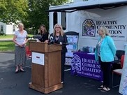 HRSA Administrator Johnson at Stephens Memorial Hospital, a critical access facility in Maine