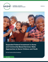 expanding federal investment HCBS children youth report cover