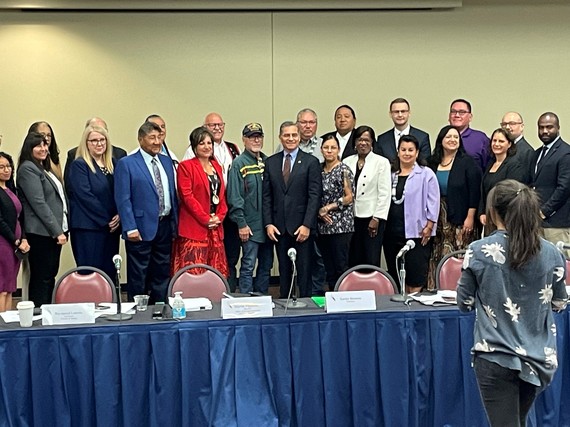 Secretary Becerra and Administrator Johnson joined HHS leaders at the Secretarys Tribal Advisory Council meeting in New Mexico