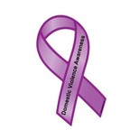 Domestic Violence Awareness Month ribbon