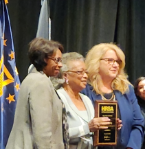 HRSAs Dorothy Dot Kelley was recognized for her 50 years of service to the nation at HRSA's annual Honors Program