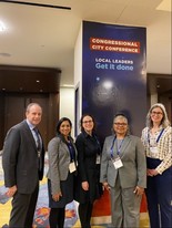 HRSA staff from across the agency attended the National League of Cities' Congressional City Conference in Washington, DC