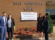 FORHP senior leaders visited Hill Hospital of Sumter County in York, Alabama