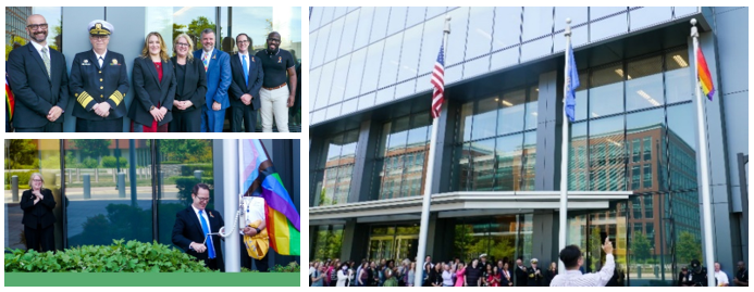 HHS and HRSA Leaders Celebrate Pride Month 2023 at 5600 Fishers Lane