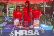 HRSA team at event