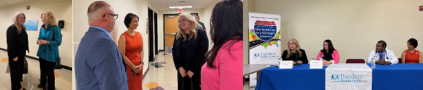 HRSA Administrator Carole Johnson visits Hamilton Health Center in Harrisburg, Pennsylvania, during National Health Center Week