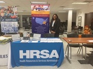 Priya Shah (HRSA Region 4) represented HRSA at a career fair in Suwanee, Georgia