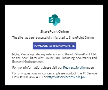 SharePoint reroute