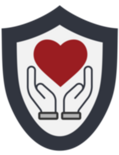 Heart and Hands in Shield