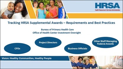 Tracking Health Center Program Supplemental Awards