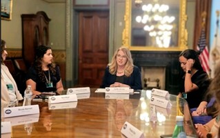 Office of the Vice President Convenes Maternal Mental Health Hotline Counselors at the White House