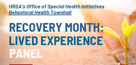 Recovery Month Townhall