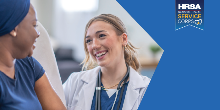 Clinician and Patient Interaction Photo