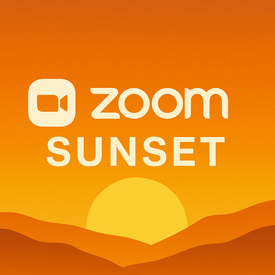 zoom sunset