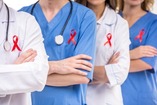 HIV - Doctors Wearing Ribbons