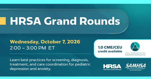 HRSA Grand Rounds Social Media Graphic