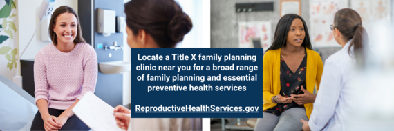 Banner for ReproductiveHealthServices.gov