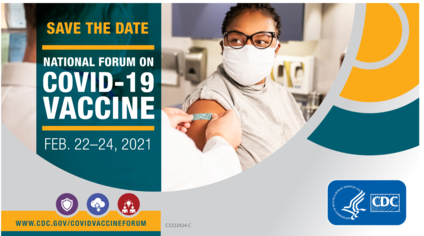 Photo of CDC -19 National Forum COVID-19 Vaccine
