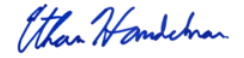 Ethan Handelman Signature