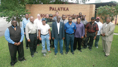 Fatherhood Initiative nominees at the Palatka Housing Authority in Florida