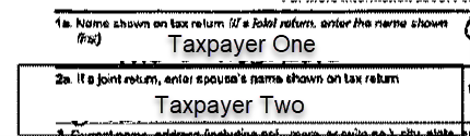 Example of box a taxpayer