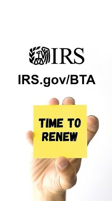 IRS logo and 