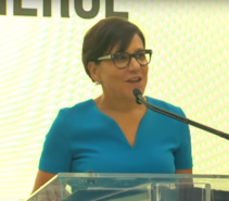 Secretary Penny Pritzker delivers the keynote at the 2016 International Manufacturing Technology Show in Chicago on September 12