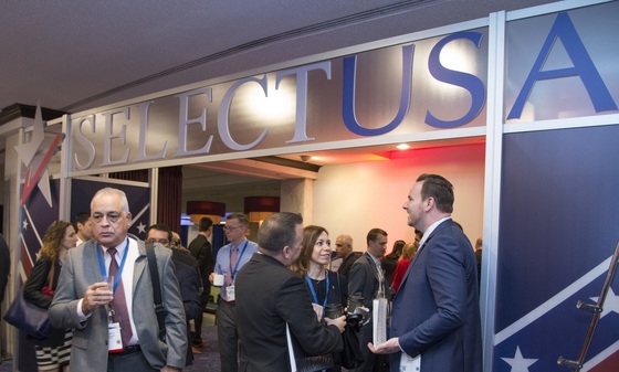 Photo from the U.S. Government Pavilion at the 2016 SelectUSA Investment Summit