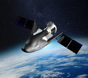 Artist rendering of the Dream Chaser vehicle