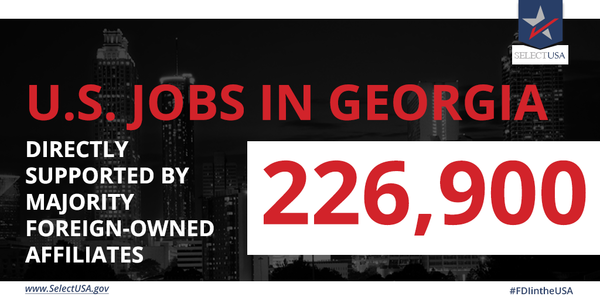 FDI in Georgia directly supported 226,900 jobs