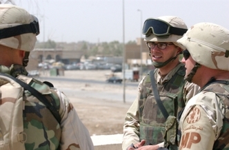 Photo of Chris Higginbotham in Iraq