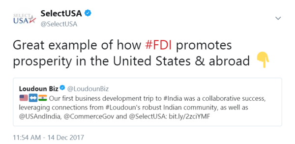Great example of how #FDI promotes prosperity in the United States & abroad 👇