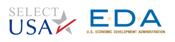 Logos of SelectUSA and EDA