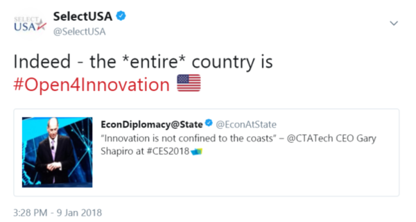 Indeed - the *entire* country is #Open4Innovation