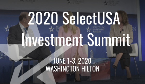 2020 SelectUSA Investment Summit - June 1-3, 2020 - Washington Hilton