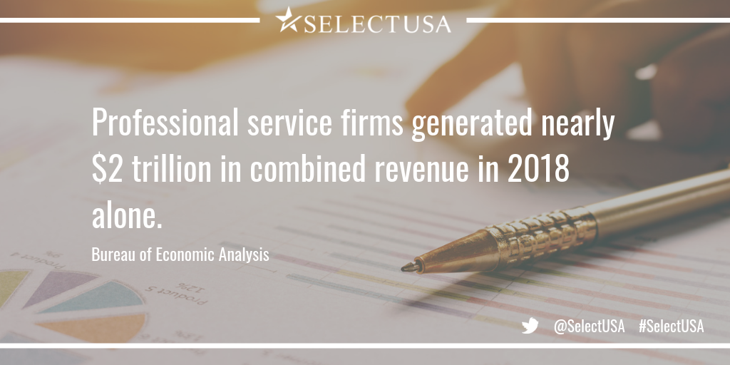 Professional service firms generated nearly $2 trillion in combined revenue in 2018 alone