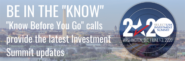 Be in the "Know": "Know Before You Go" calls provide the latest Investment Summit updates