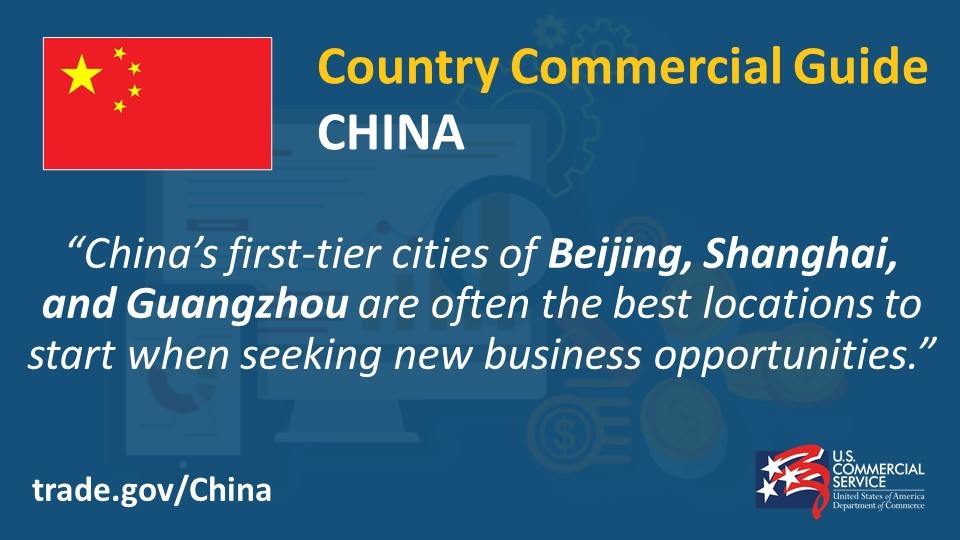 China CCG Fact about Starting with Tier One cities