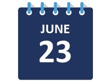 June 23 Calendar Page