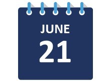 June 21 Calendar Page